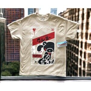 Gloomy Men's Large the Naughty Grizzly T Shirt mori Chack New with Tag